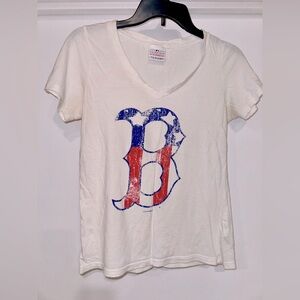 Patriotic Boston Red Sox Tee - Size Small
